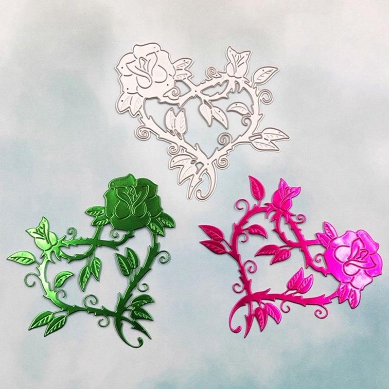 Love Heart Metal Cutting Dies Stencil Diy Scrapbooking Embossing Album Paper Card Craft