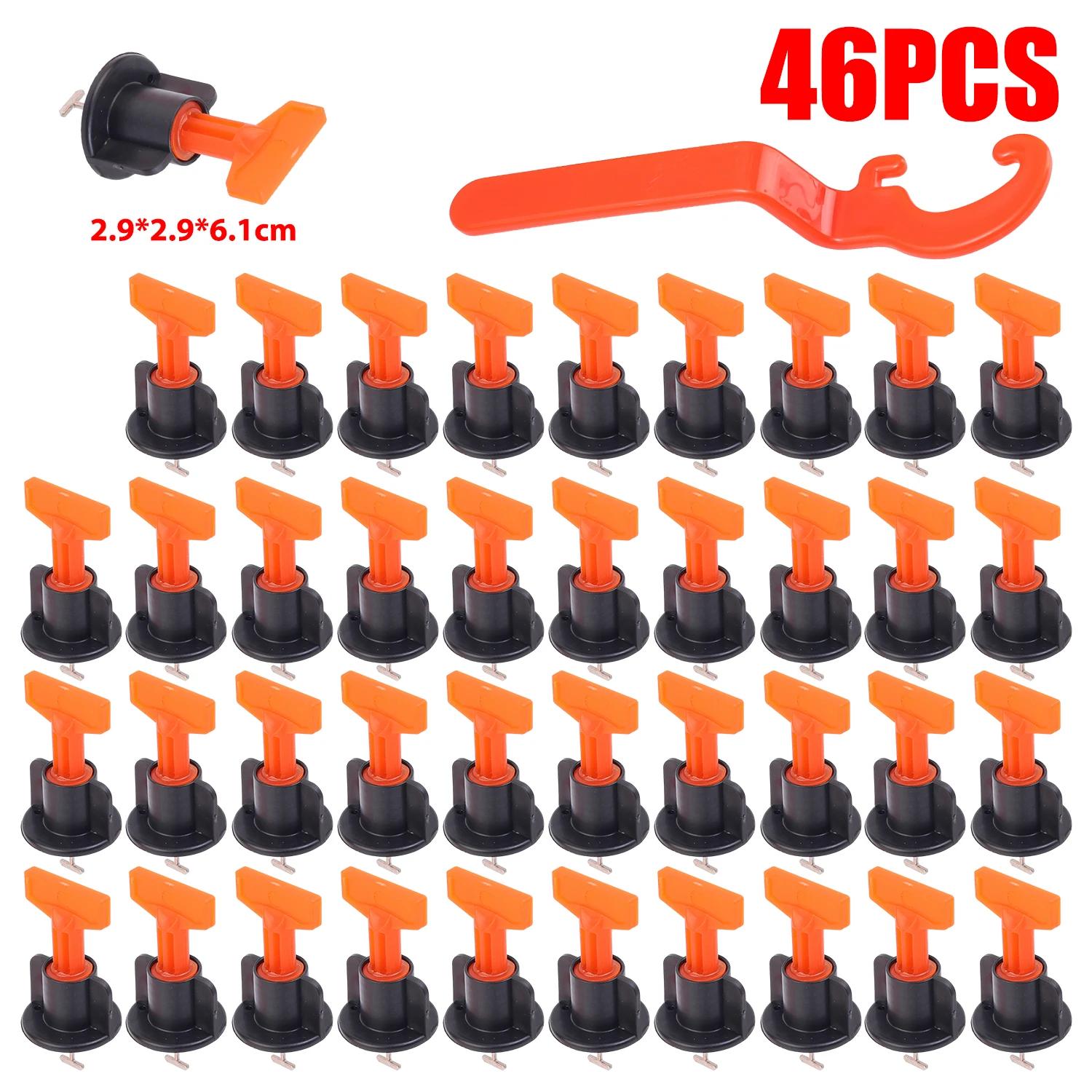 

Professional Floor Wall Tiles Leveling Device System Reusable Adjustable Ceramic Tile Spacer Laying Wall Fixing Construction