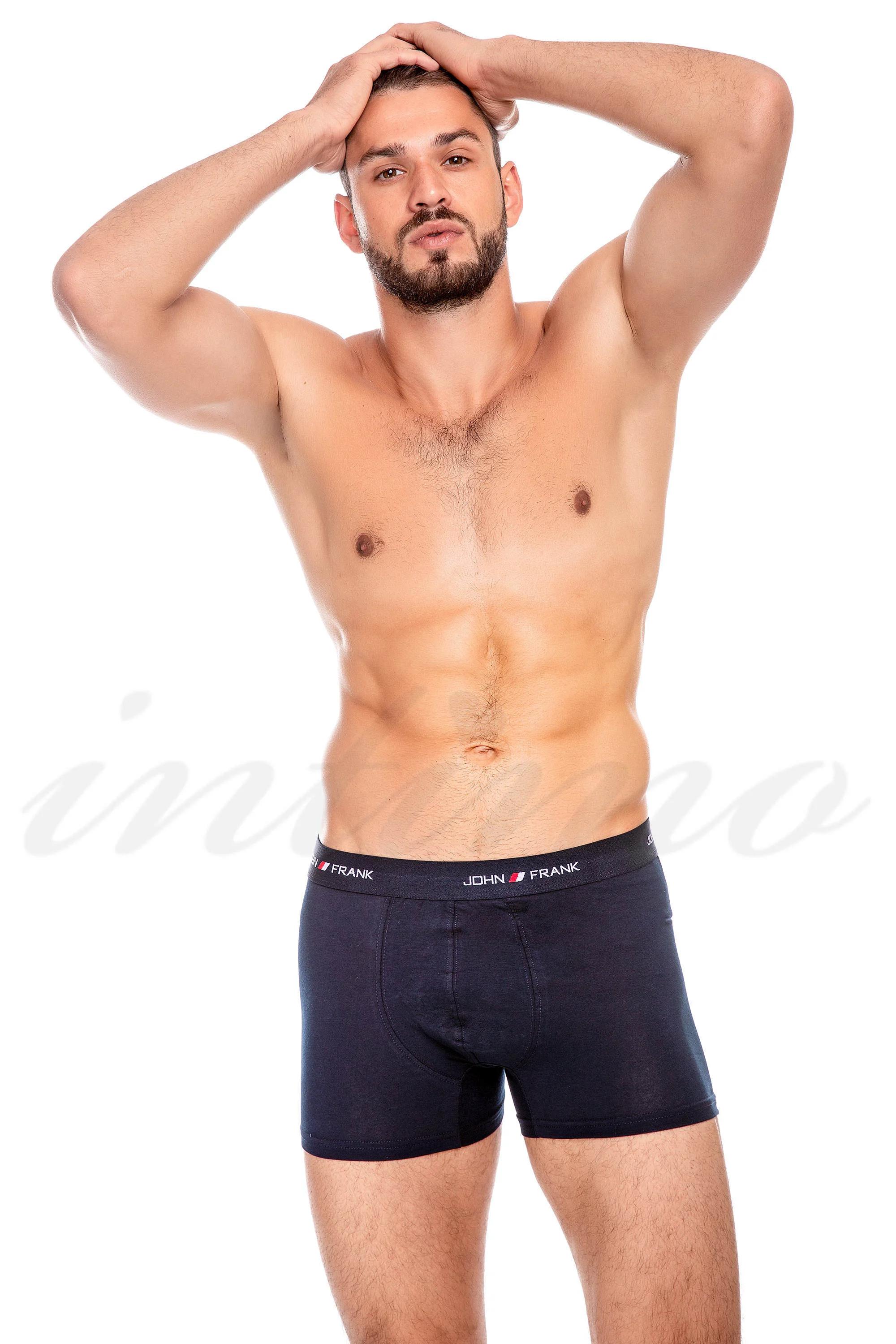 

Труси боксери, 3 штуки John Frank (58766) 48(M) різнокольорові кольору