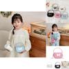 Trendy Butterfly Kids Crossbody Bag Breathable Pu Material For Everyday Use
