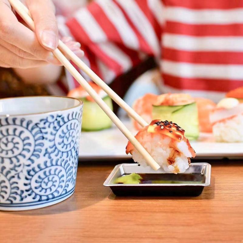 100Pcs Disposable Sauce Dish Sushi Seasoning Tray Plastic Mustard Bowl Dipping Plate Vinegar Container Serving Trays For Home