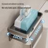 Wall-Mounted Toilet Paper Holder with Shelf