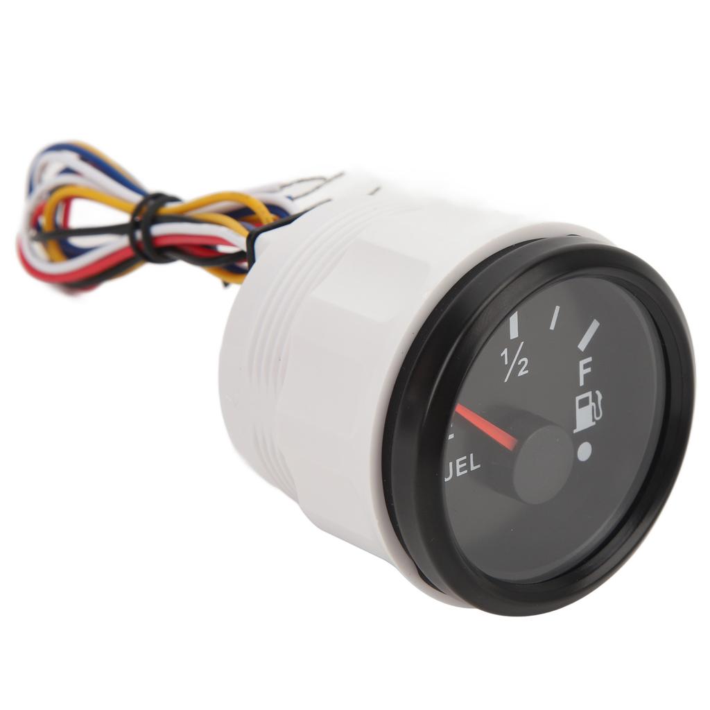 9‑32V 52MM Marine Fuel Gauge 240‑33 Ohm Digital Fuel Meter for Yachts Fishing Boats