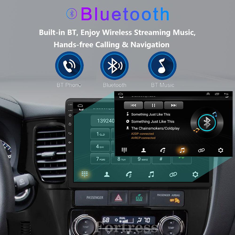 Android 14 For Mitsubishi Outlander 3 GF0W GG0W 2012-2018 Stereo Car Radio Multimedia Video Player GPS AI Voice CarPlay