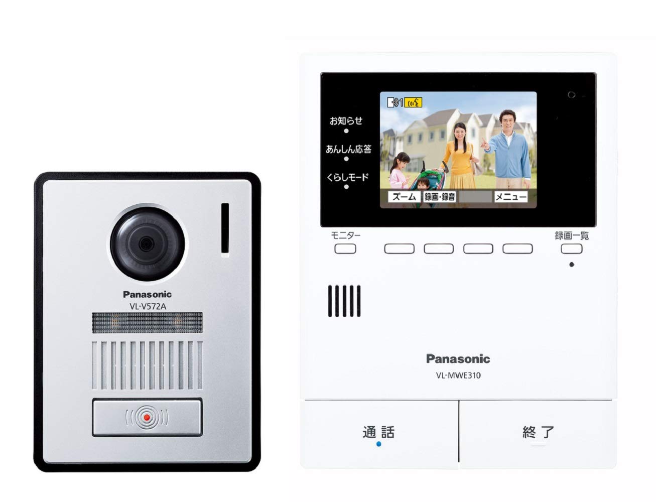 Panasonic Wireless Monitor TV Doorbell with