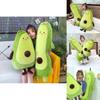 Langes Plüsch-Avocado-Kissen Perfektes Weihnachtsgeschenk für Mädchen Jungen