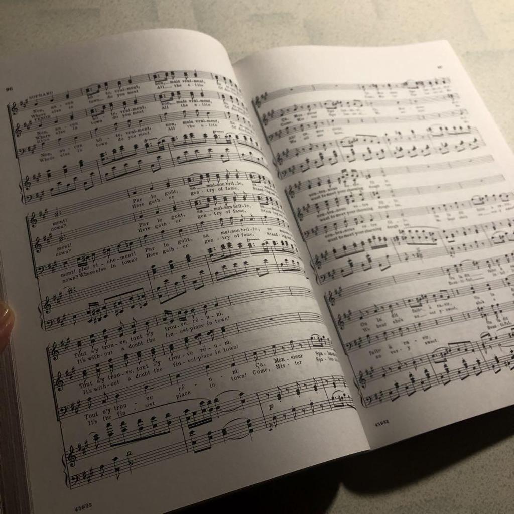 [USED] Foreign book score THE TALES OF HOFFMANN