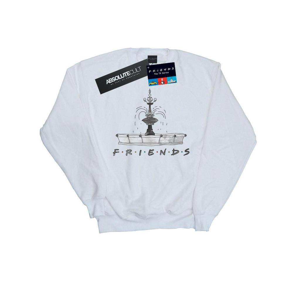 Friends Springbrunnen-Skizzen-Sweatshirt für Jungen