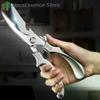 ※1Pcs Stainless Steel Chicken Bone Kitchen Shears For Meat Fruit Boning Fishing Hunting Camping Heavy Duty Kitchen5