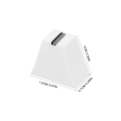 ERINGOGO 10-Piece Push Key Cups, Slider Caps, Fader Caps, Mixer Accessories for Audio Equipment, Convenient Adjustment, Made of Durable Plastic