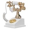 Phone Model Retro Simulation European Vintage Phone Model Decoration for 1:12