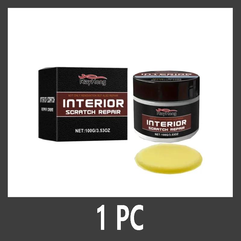 

Q19 Car Interior Scratch Repair Cream-Dashboard & Plastic Surfaces Kit - Vehicle Maintenance Essentials Plastic Board Refurbishm