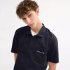 Coach Pocket Polo In Organic Cotton Navy