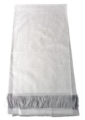 Ori AS0337 ensemble d'étoles en lin de 4 pour teinture Teinture à l'indigo Teinture végétale Teinture à la main Expérience de teinture [Aoki Kogei] Soie, coton,