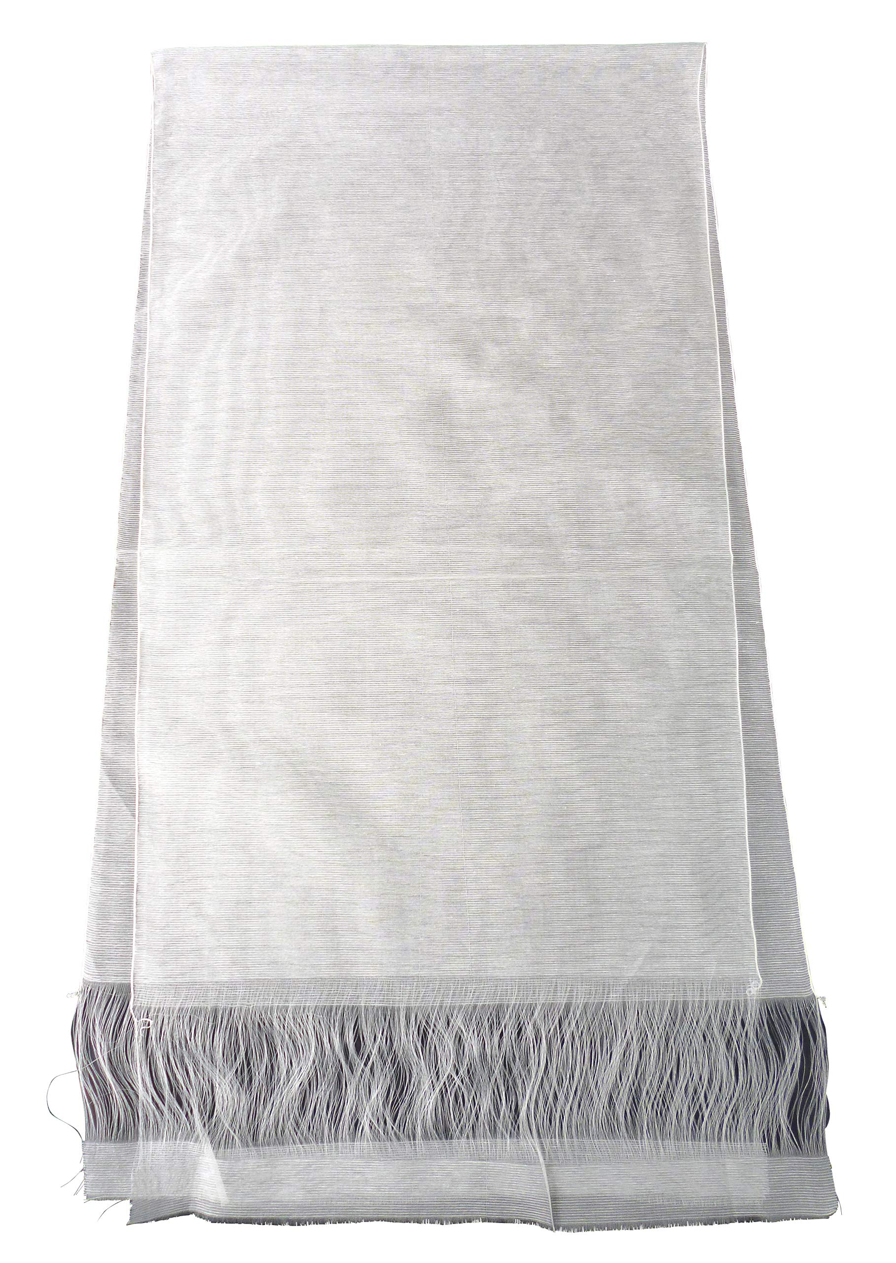 

Ori AS0337 linen stole set of 4 for dyeing Indigo dyeing Plant dyeing Hand dyeing Dyeing experience [Aoki Kogei] Silk, cotton, білий