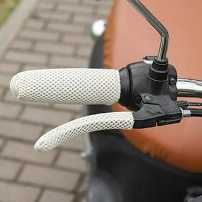 Poignée de guidon de moto universelle antidérapante en soie glacée toutes saisons