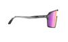 Rudy Project SPINSHIELD Sports Crystal Ash Gloss Sunset Sunglasses, Frame, Multi-Laser Lens, SP725233-0002