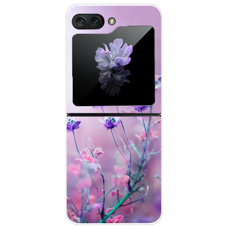 

For Samsung Galaxy Z Flip5 Case Marble Painted Cover Phone Case For Samsung Z Flip 5 Hard Plastic Back Protective Bumper Funda For Galaxy Z Flip5