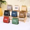 English 2026 2026 Mini Simple Small Desk Calendar Pocket Portable Daily Memo Calendar Planner Desktop Decor Office Stationery