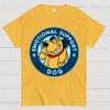 Dog Support Or Not? Unisex Heavyweight 100% Cotton T-shirt