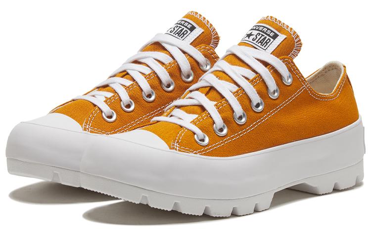 Chuck Taylor All Star Wmns Converse Low 'Seasonal Lugged - Saffron Yellow' Women's 568621C