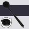Silicone Bath Brush With Long Handle Double-Sided Extended Easy To Clean & Rinse Exfoliating Massage Brush Bathroom Accessories