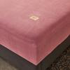 Super Soft Warm Flannel Solid Bed Fitted Sheet - Cozy Single or Double Bedding, Perfect for a Luxurious Night's Sleep