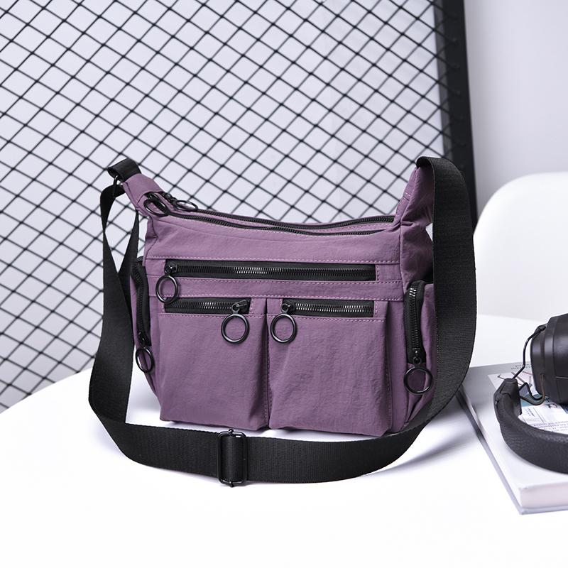 Borsa da donna in nylon impermeabile Borsa a tracolla da donna Borsa a tracolla grande capacità Borsa a tracolla da viaggio Borse a mano casual Alta qualità