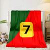 Ronaldo's Number Seven Portable Blanket/Soft Blanket Bedding Blanket Suitable for Travel Camping Living Rooms Offices Sofas Fan Gifts