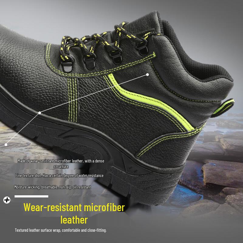 Alliance Messenger Steel-Toe Safety Shoes