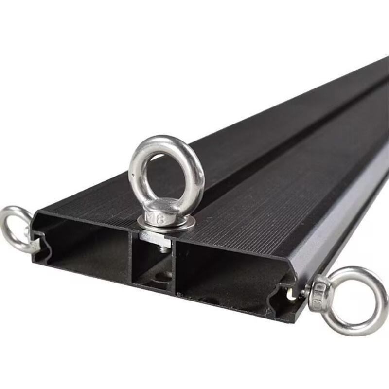 6Pcs Stainless T Track Mount Tie Down Anchors Eye Nuts T Slot Bolt Tie Down Anchoring Kit T Track Bolts for Roof Rack