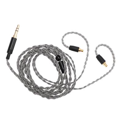 Earphone Cable 1.2m Silver Plated Copper 3.5mm Stereo Plug Earbuds Replacement Cable for IE100 Pro IE400 Pro IE500 Pro