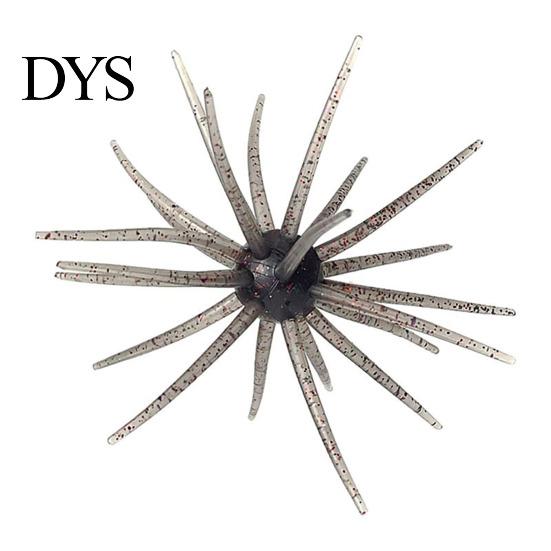Long Skirt Lure 9CM/2.8G 11CM/8.7G TPE Bionic Sea Urchin Floating Simulation Artificial Versatile Fishing Bait Saltwater Shore Dice Soft Bass