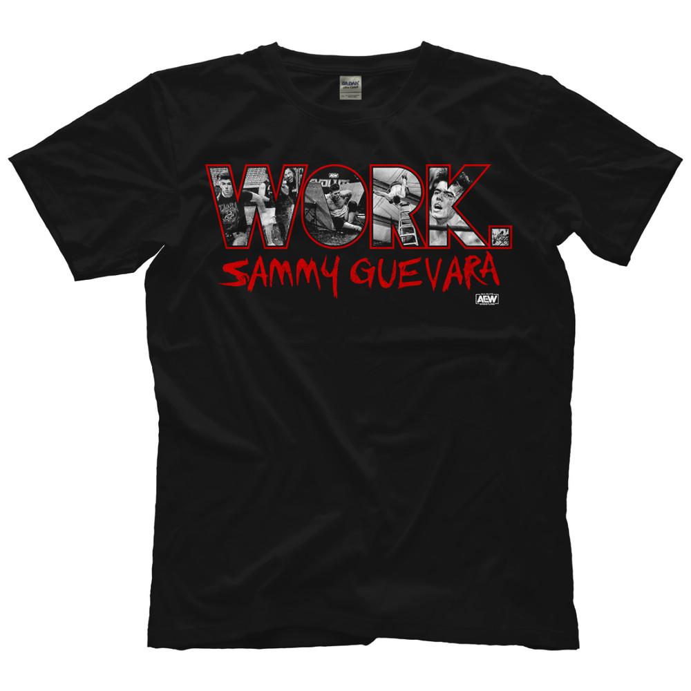 Sammy Guevara  Work AEW Official TShirt Unisex T-Shirt M