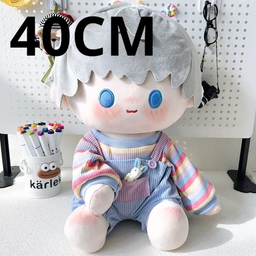 40cm Cotton Doll Rainbow Clothes Love and Deepspace Xavier Zayne Rafayel Ralayo Sylus T-shirt Strap Pants Stuffed Toy