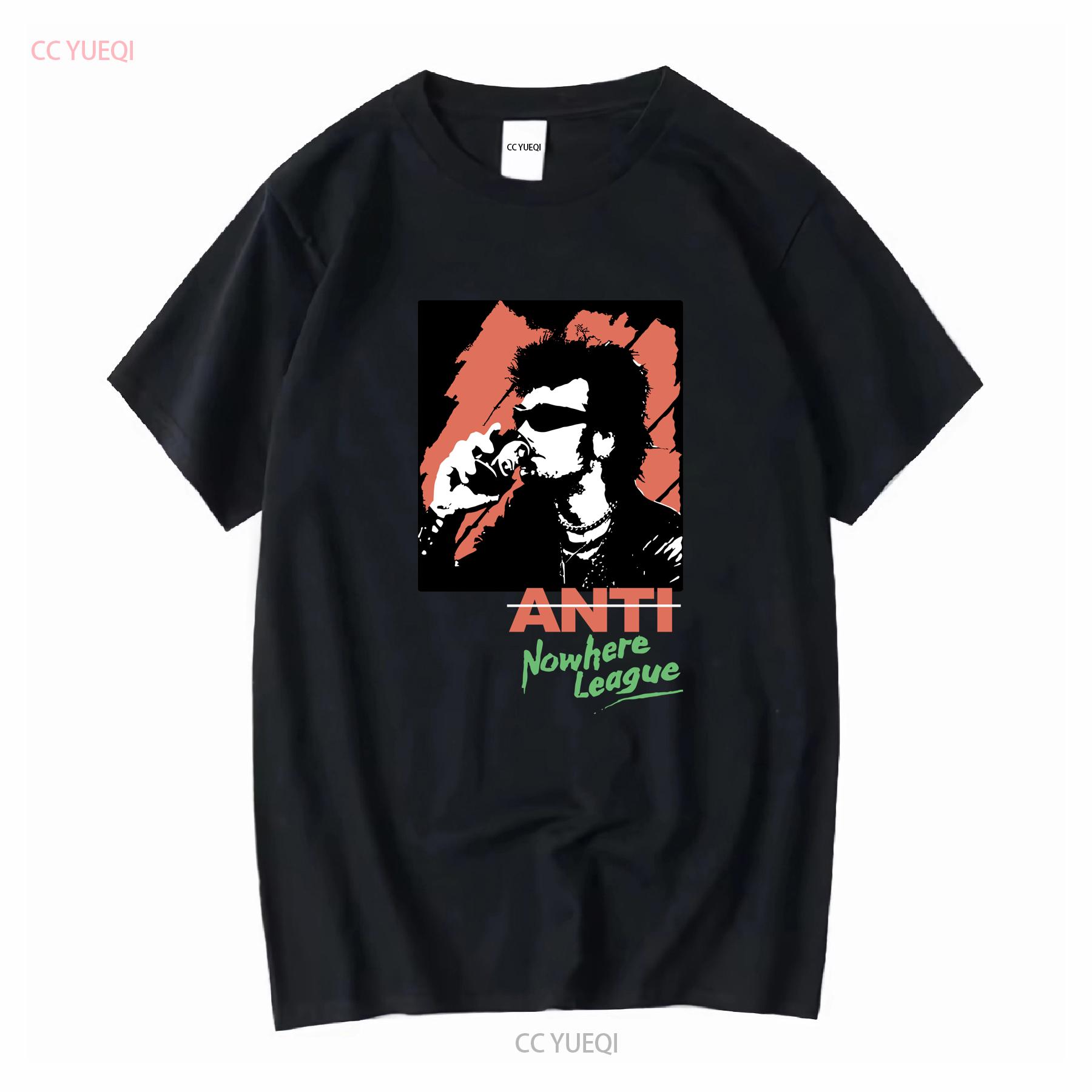 

VINTAGE 80s ANTI NOWHERE LEAGUE PUNK ROCK HARDCORE TOUR CONCERT T SHIRT GBH long or short sleeves vintage Washed Soft 4XL