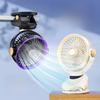 Desktop Mini Usb Rechargeable Fan With Quiet Operation For Office And Home Use