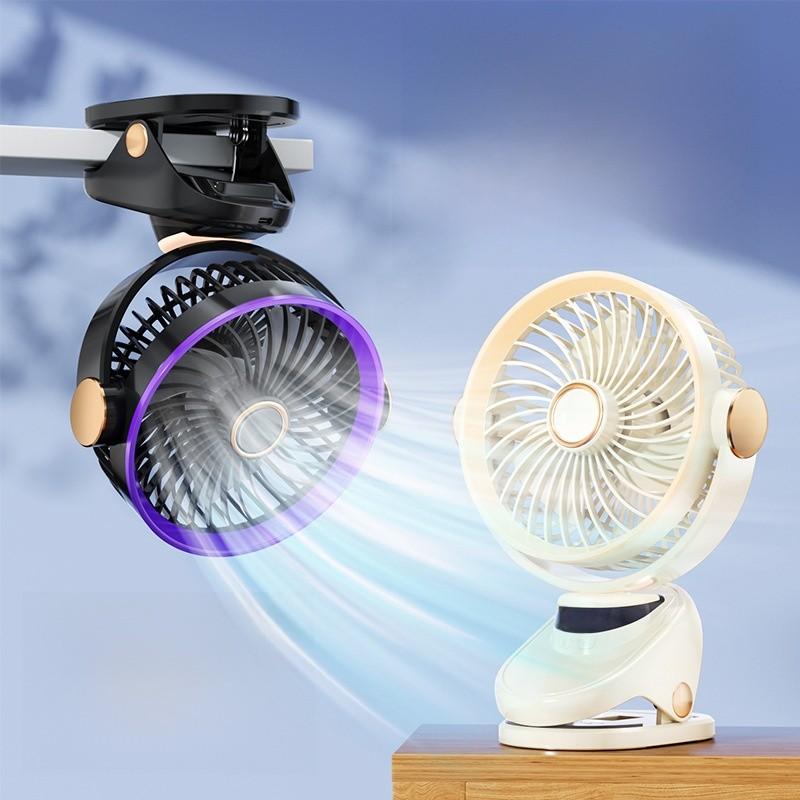 Desktop Mini Usb Rechargeable Fan With Quiet Operation For Office And Home Use