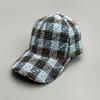 Spring And Summer Plaid British Retro Thousand Bird Grid Classic Baseball Cap Men And Women Retro Sunshade Personality Fashion Versatile