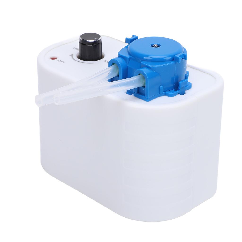 Kleine Schlauchpumpe, einstellbare Geschwindigkeit, 12 V, Flüssigkeitsdosierpumpe für die wissenschaftliche Forschung im Labor