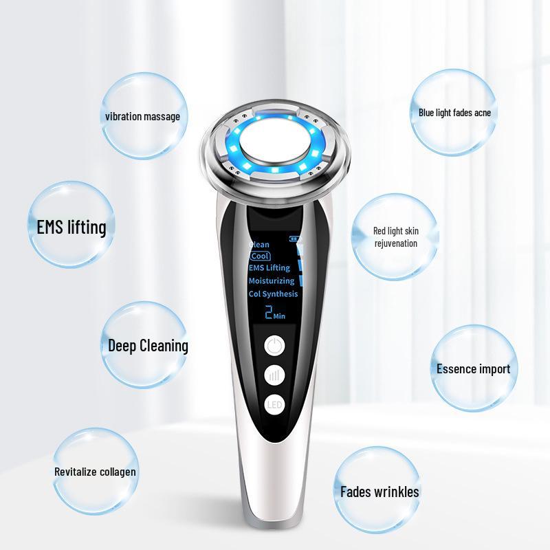 Microcurrent Firming Facial Massager with Photon Rejuvenation