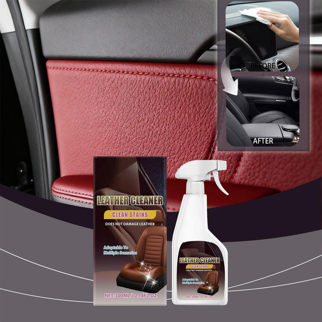Interior Detailer Spray Deep Cleaning All-Purpose 300ml Vehicle Interior Cleaner Stain Remover For Maintenance Care Restoration