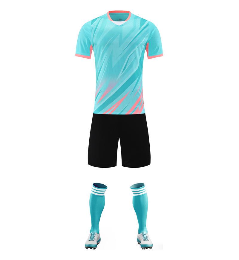 Football Uniform Set: Adult & Kids Team Sportswear 4XS