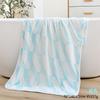 Towel New Jacquard Coral Fleece Striped Texture Soft Absorbent Household Face Towel Hand Towel