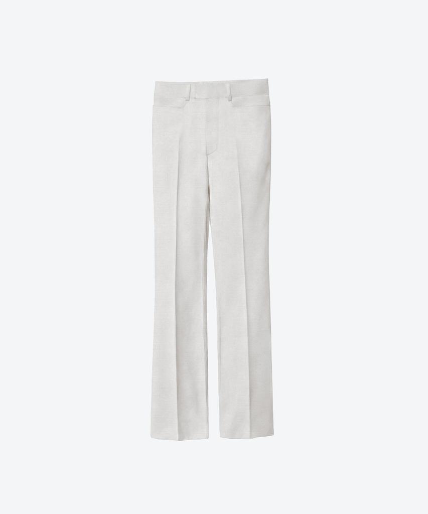 UNTAGE Wool Flare Trousers[White(Unisex)]_Uth-Fp03