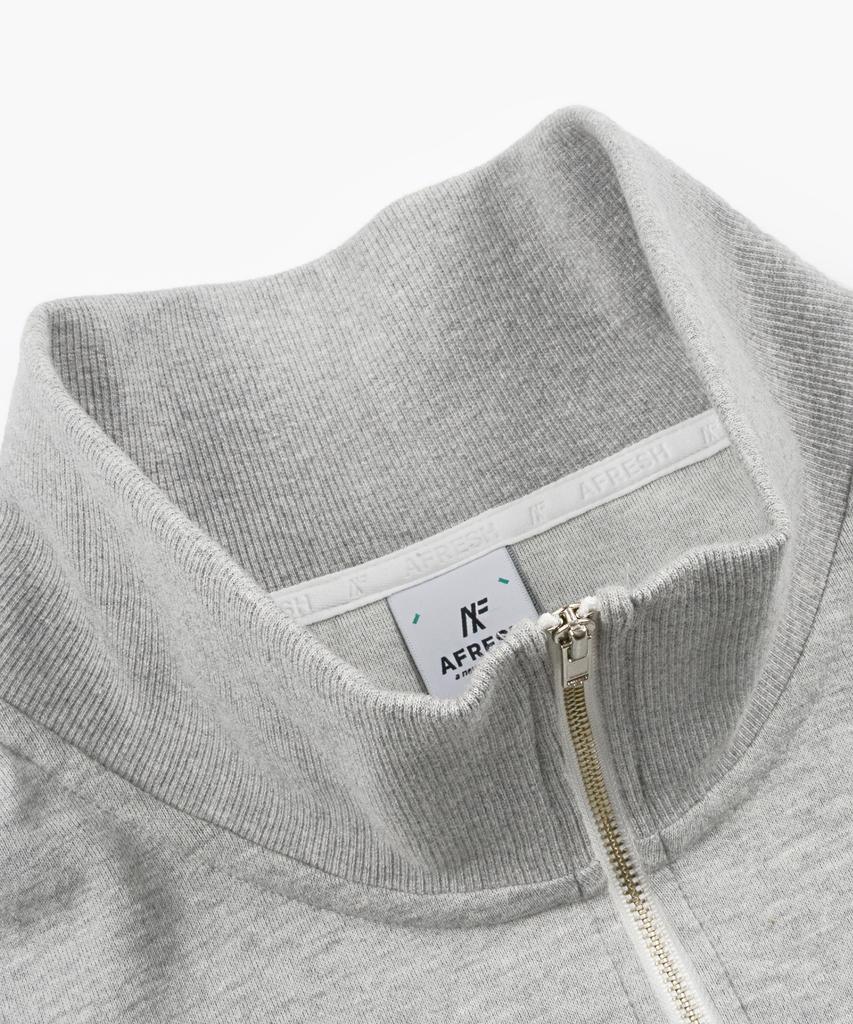 Eopeuleswi New Bigin Half-Zip Sweatshirt_Melange Gray Training
