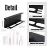 Space Saving Screwdriver Holder and Spanner Organizer Steel Construction Garage Tool Rack Hammers and Wrench Stand
