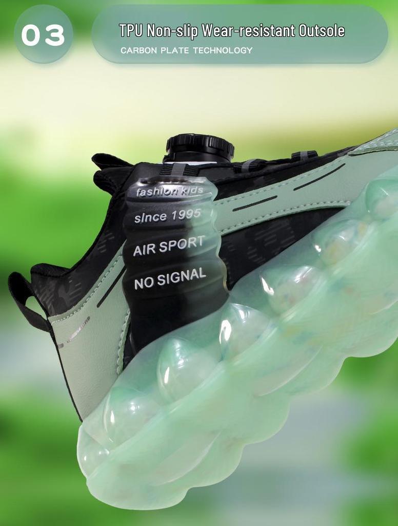 Boys' Waterproof Leather Athletic Shoes - Winter 2025 Style, for Medium and Large Kids, Stylish Running Sneakers.