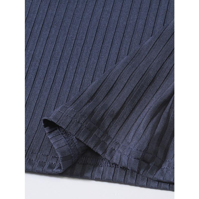 Men's Ribbed Knit Slim Fit Tank Top.