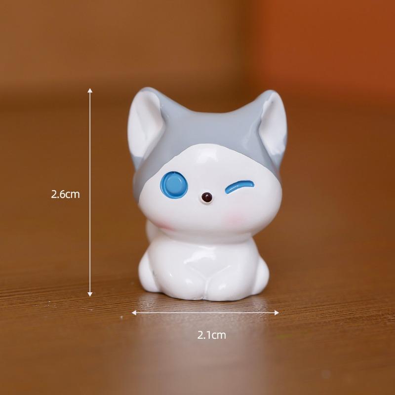 Micro-landscape Decorative Items Resin Handicrafts Desktop Small Ornaments Cartoon Cute Dolls Car Cat Ornaments